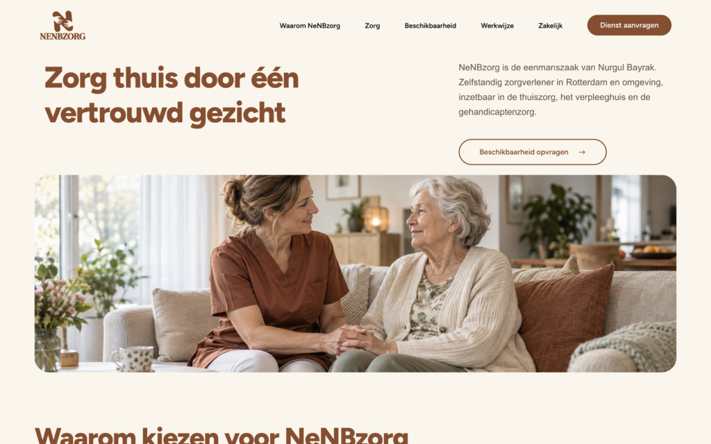 Website van NeNBzorg