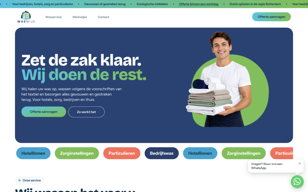 Website van WasWijs